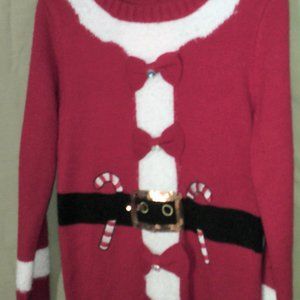 Red Holiday Santa Claus Dress